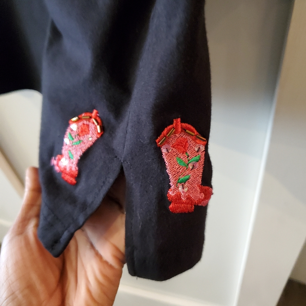 Quacker Factory Top Size M - image 4